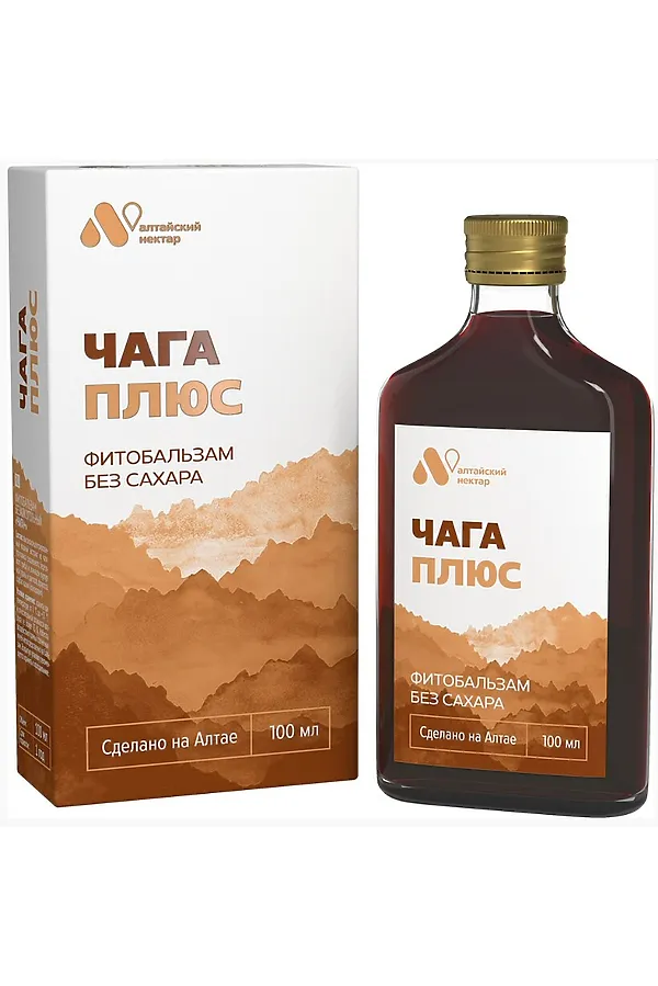 Бальзам "Чага +" (без сахара) 100мл ЭКО-ПРОДУКТЫ, - - фото 2