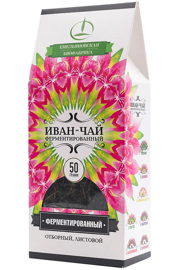Иван-чай ферменитированный, пачка 50г ЭКО-ПРОДУКТЫ, - - фото 2