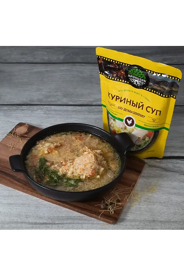 Суп Куриный по-домашнему, реторт-пакет 300г ЭКО-ПРОДУКТЫ, - - фото 2