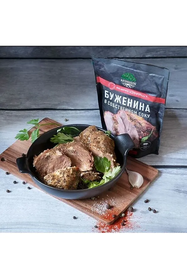 Буженина в собственном соку, реторт-пакет 325г ЭКО-ПРОДУКТЫ, - - фото 2