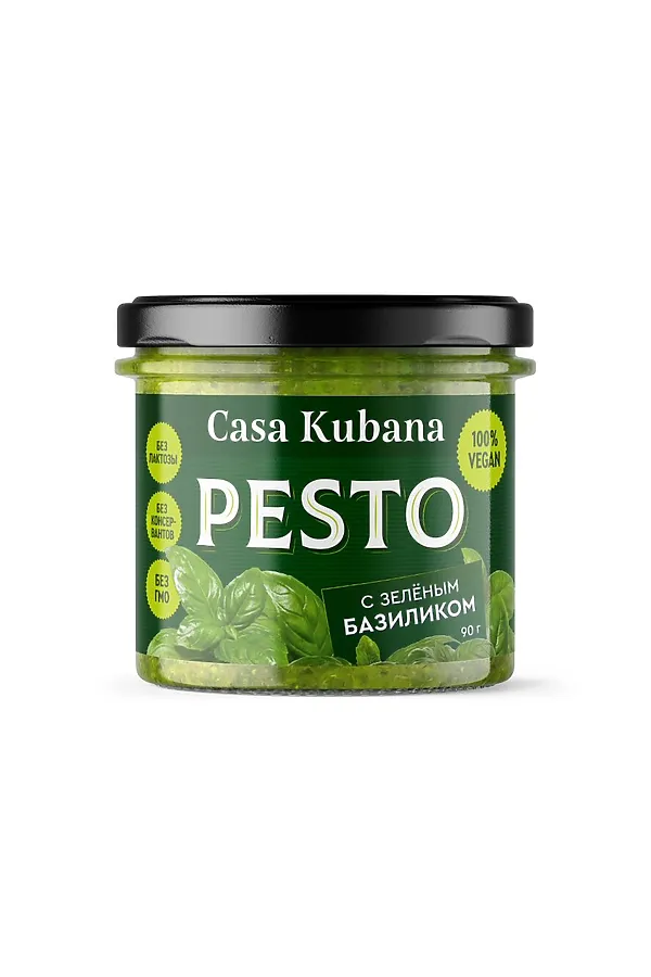 Соус Песто с зелёным базиликом 90г ЭКО-ПРОДУКТЫ, - - фото 2