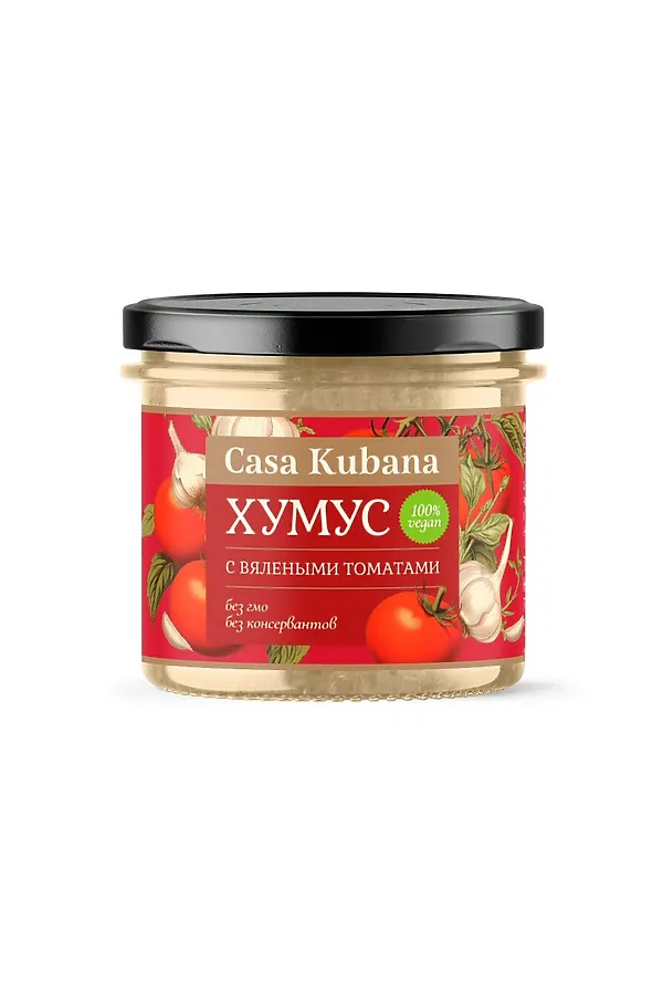 Хумус "Вялеными томаты" стекло 90г ЭКО-ПРОДУКТЫ, - - фото 2