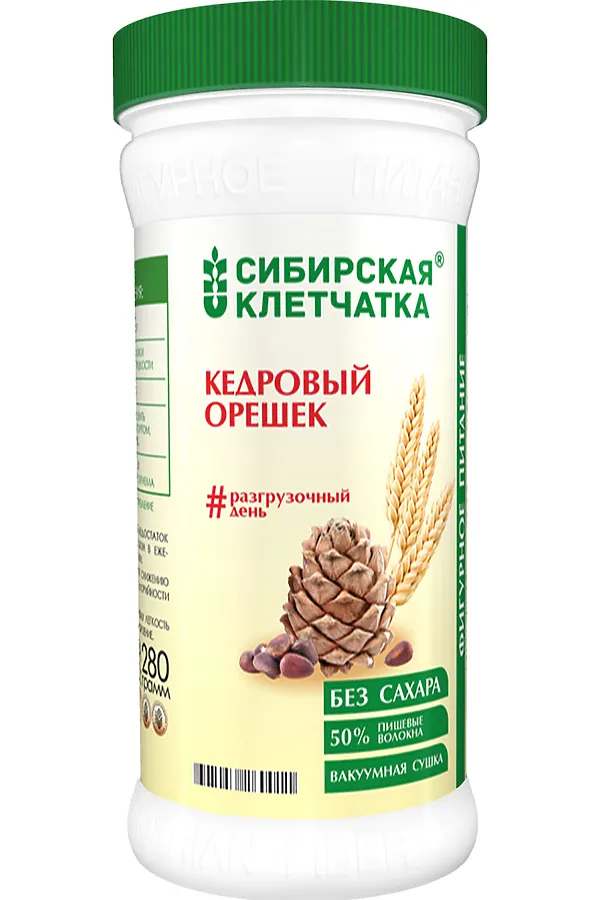 Клетчатка пшеничная Кедровый орешек 280г ЭКО-ПРОДУКТЫ, - - фото 2