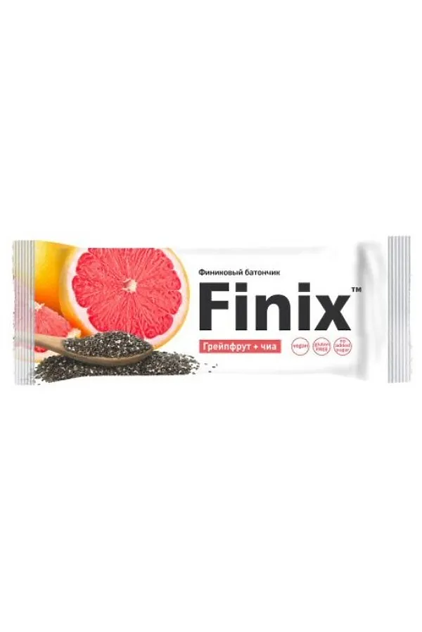 Батончик "Фрутилад" финиковый Finix грейпфрут и семена чиа 30г ЭКО-ПРОДУКТЫ, - - фото 2