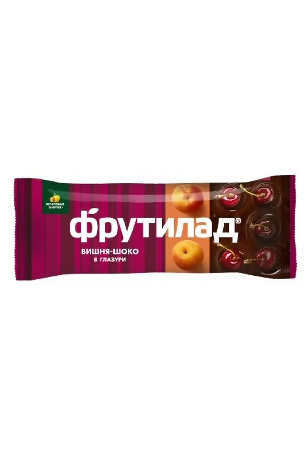 Батончик "Фрутилад" Вишня в шоколаде 55г ЭКО-ПРОДУКТЫ, - - фото 2