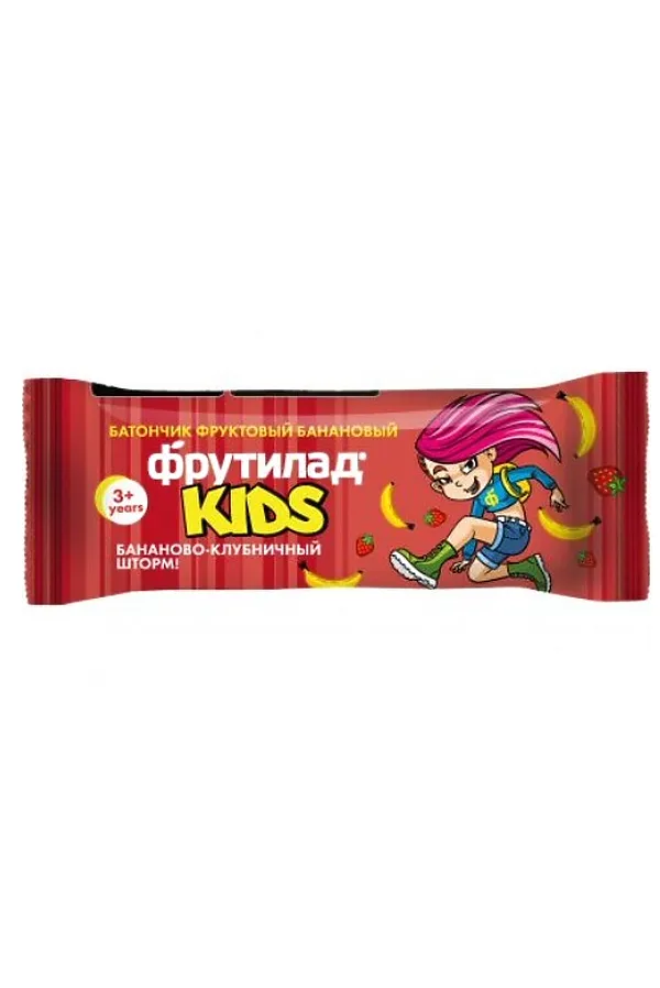 Батончик "Фрутилад KIDS" Банан-клубника, детский 25г ЭКО-ПРОДУКТЫ, - - фото 2