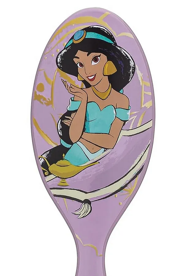 Wet Brush Расческа для спутанных волос / Original Detangler Disney Elegant Princess Jasmine BWRDISEPJA, сиреневый KRISTALLER, фиолетовый - фото 2