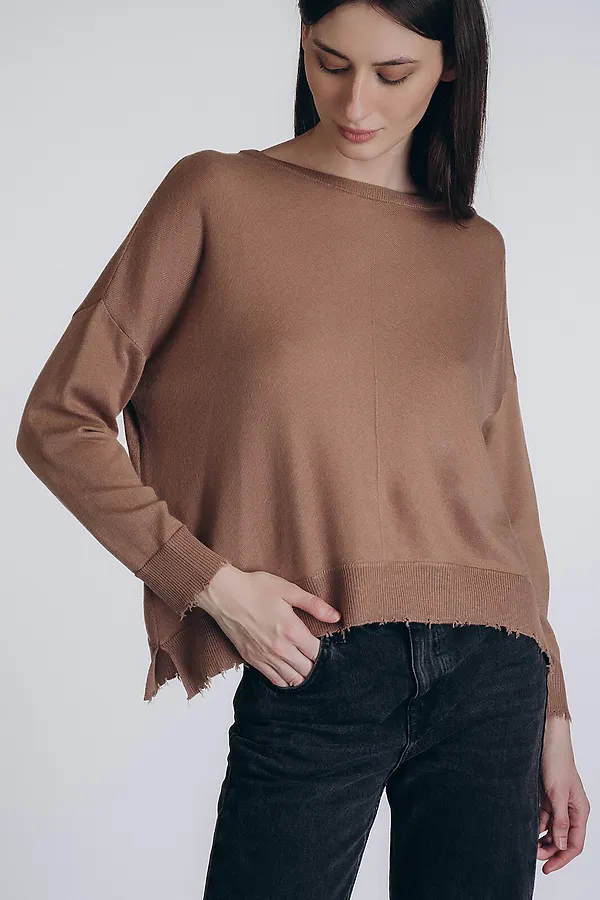 Джемпер INDEFINI, бежевый - фото 2