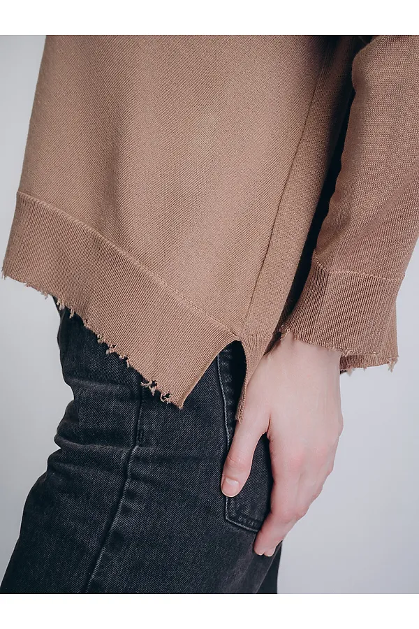 Джемпер INDEFINI, бежевый - фото 2