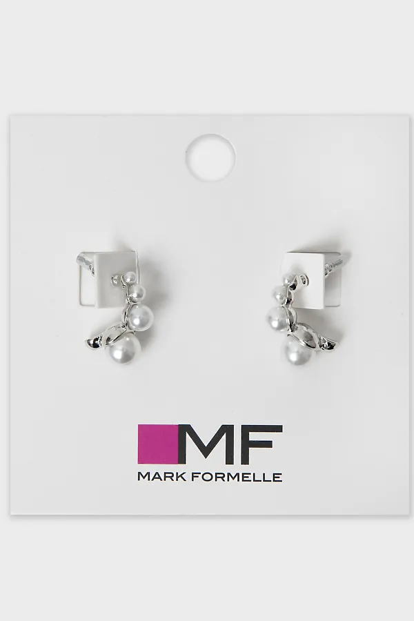 Серьги MARK FORMELLE, серебро - фото 2