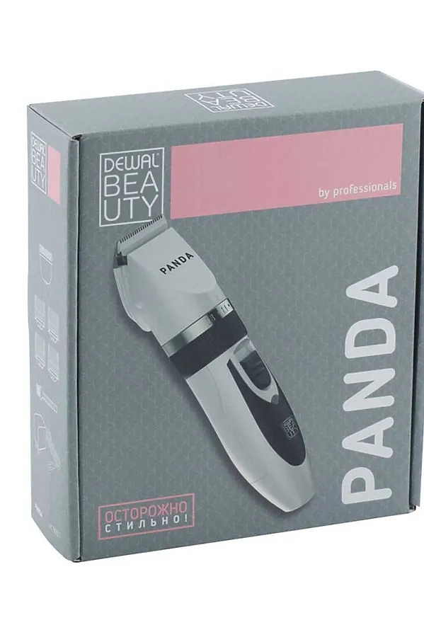 Dewal Beauty Машинка для стрижки волос / Panda -White, 0,8-2,0 мм, белый KRISTALLER, белый - фото 2