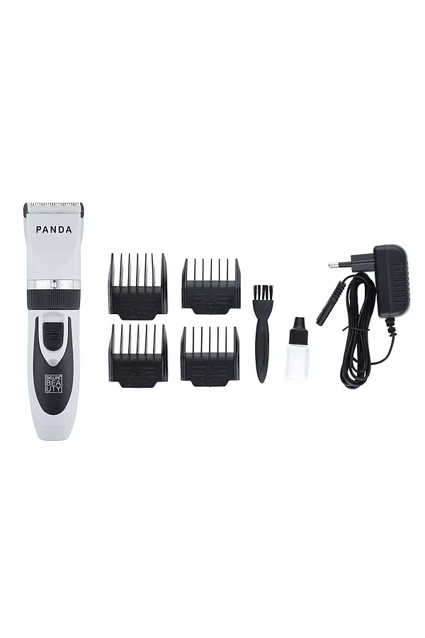 Dewal Beauty Машинка для стрижки волос / Panda -White, 0,8-2,0 мм, белый KRISTALLER, белый - фото 2
