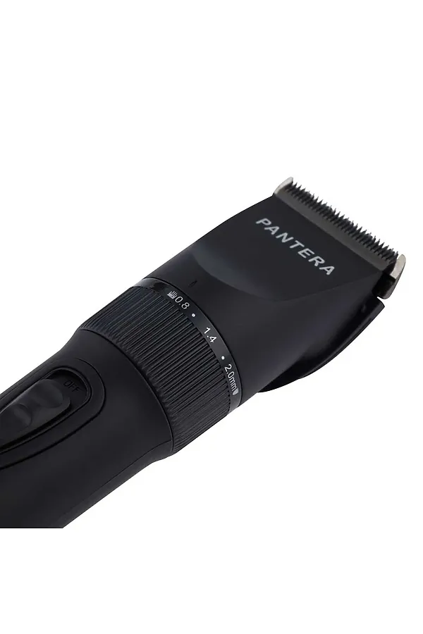 Dewal Beauty Машинка для стрижки волос / -Black Pantera Black, 0,8-2,0 мм, черный KRISTALLER, черный - фото 2