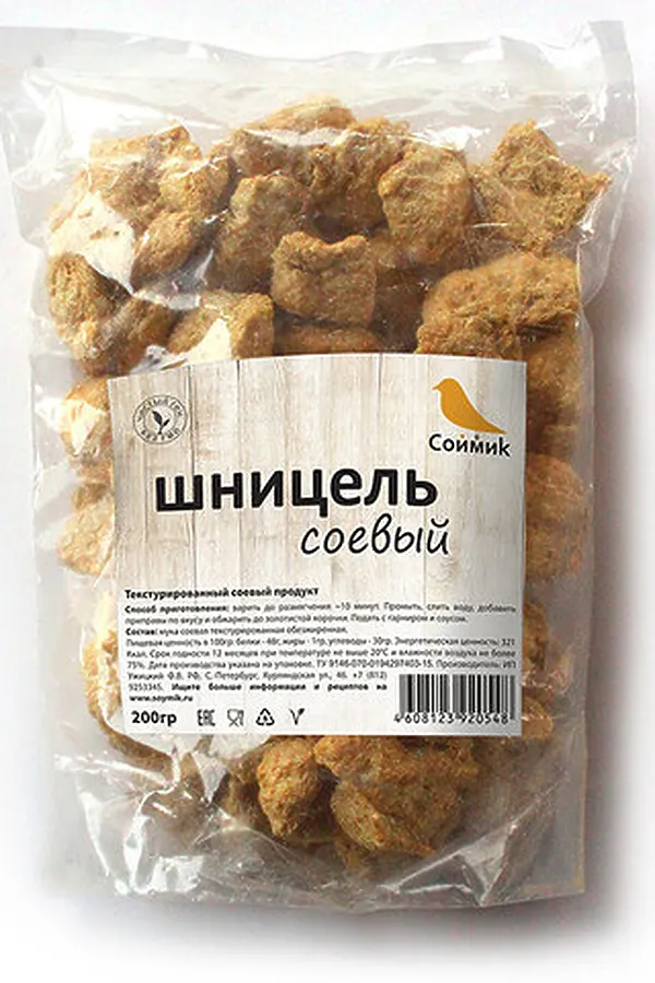 Соевый шницель 200г ЭКО-ПРОДУКТЫ, - - фото 2