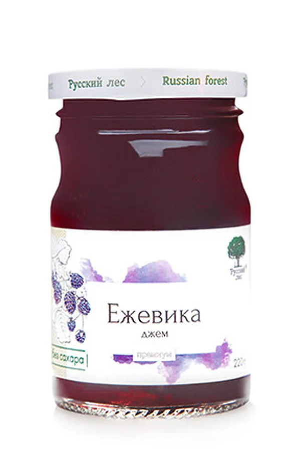 Джем Ежевика (премиум, 50% ягод) 220г ЭКО-ПРОДУКТЫ, __new__ - фото 2