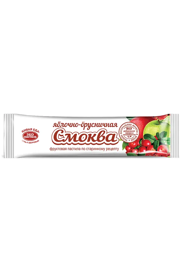 Смоква Яблочно-брусничная 30г ЭКОПРОДУКТЫ, - - фото 2