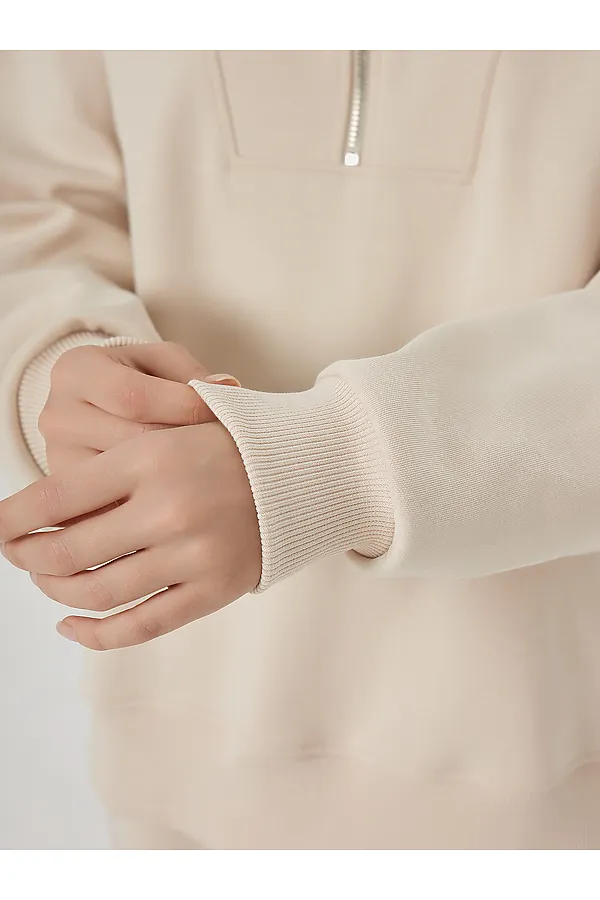 Свитшот MARK FORMELLE, экрю - фото 2