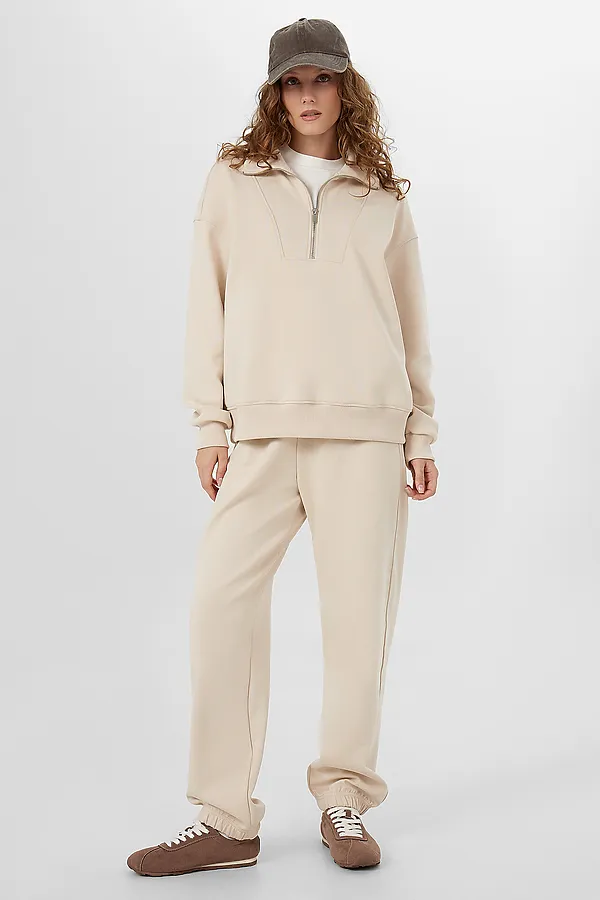 Свитшот MARK FORMELLE, экрю - фото 2