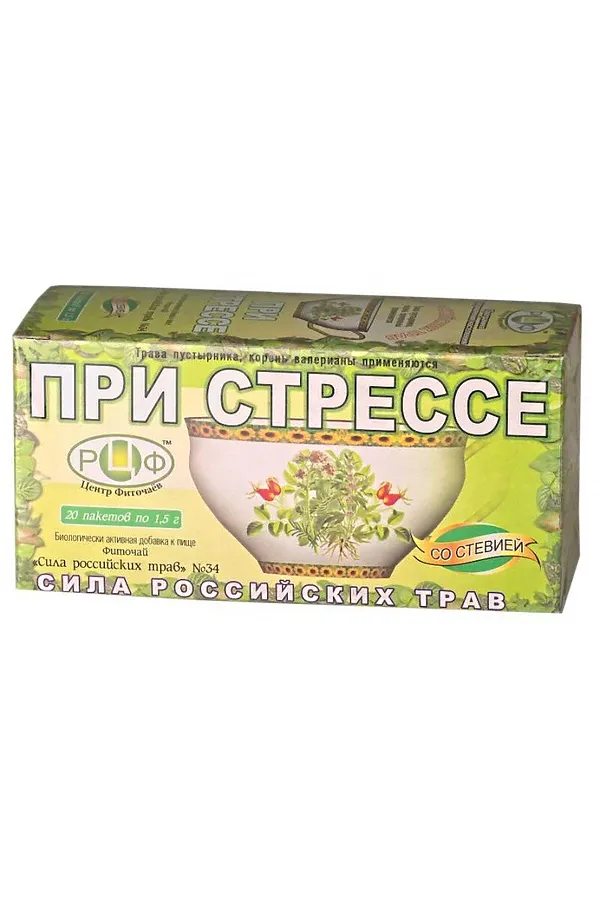 Чай № 34 От стресса 20х1,5г ЭКОПРОДУКТЫ, - - фото 2