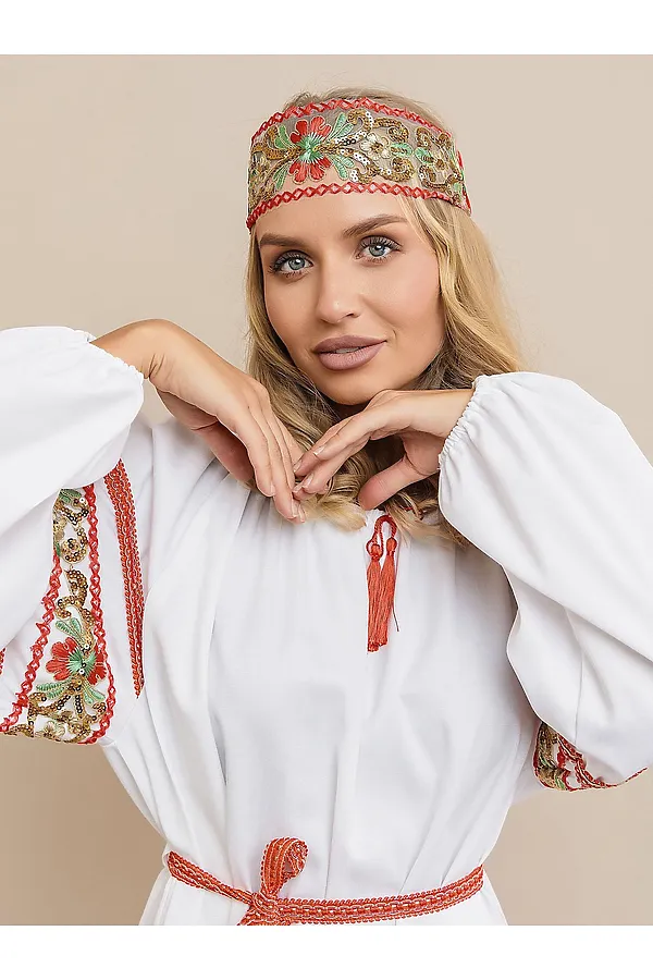 Костюм Купава платье-рубашка взрослая BATIK, мультиколор - фото 2