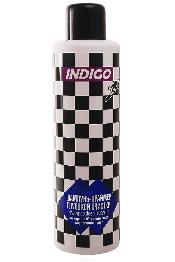 Indigo Шампунь-праймер глубокой очистки и подготовки к хим.процедурам, 1000 мл KRISTALLER, бесцветный - фото 2