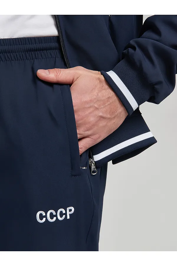 Костюм (Толстовка+Брюки) ADDIC-SPORT, темно-синий - фото 2