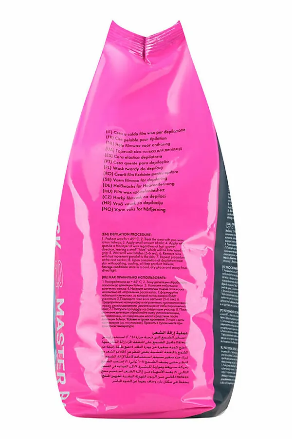 Ital Wax Line Воск горячий плёночный для депиляции в гранулах / Hot Film Wax For Depilation Azulene, 2 кг KRISTALLER, azulene - фото 2