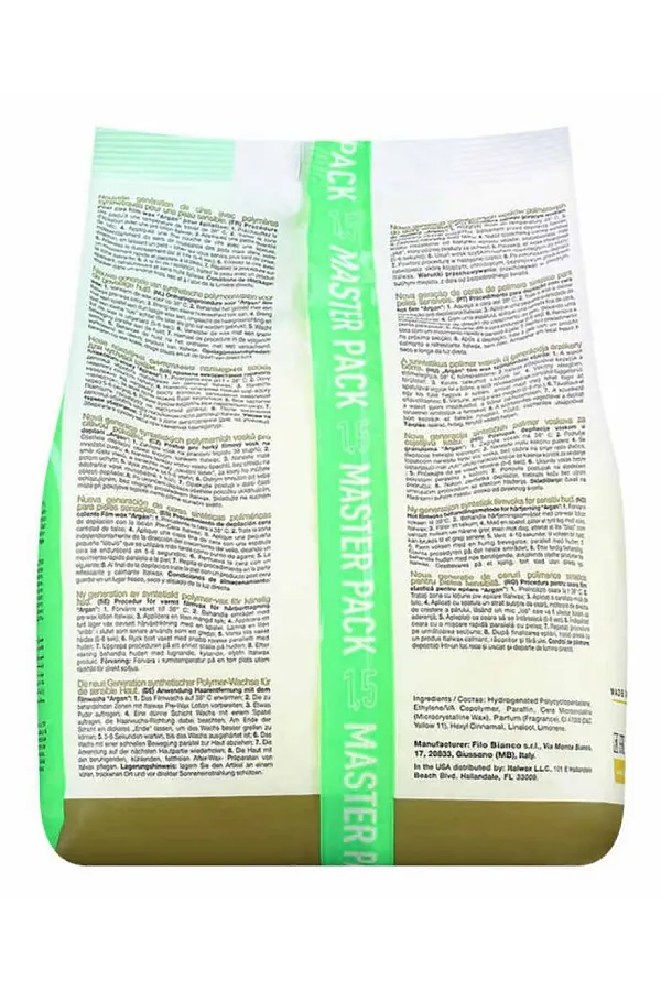 Ital Wax Line Воск горячий плёночный для депиляции в гранулах / Top Line For Sensitive Skin Argan, 1,5 кг KRISTALLER, argan - фото 2