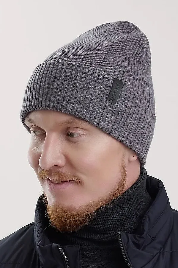 Шапка CLEVER, меланж серый - фото 2