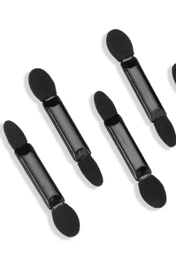 Kristaller Набор двусторонних аппликаторов для макияжа, черный, 10 шт. KRISTALLER, черный - фото 2