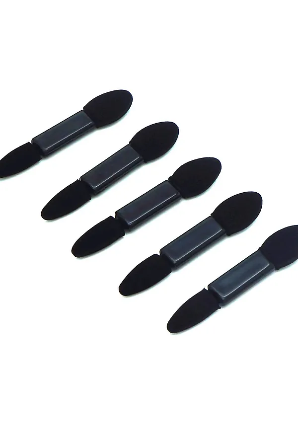 Kristaller Набор двусторонних аппликаторов для макияжа, черный, 10 шт. KRISTALLER, черный - фото 2