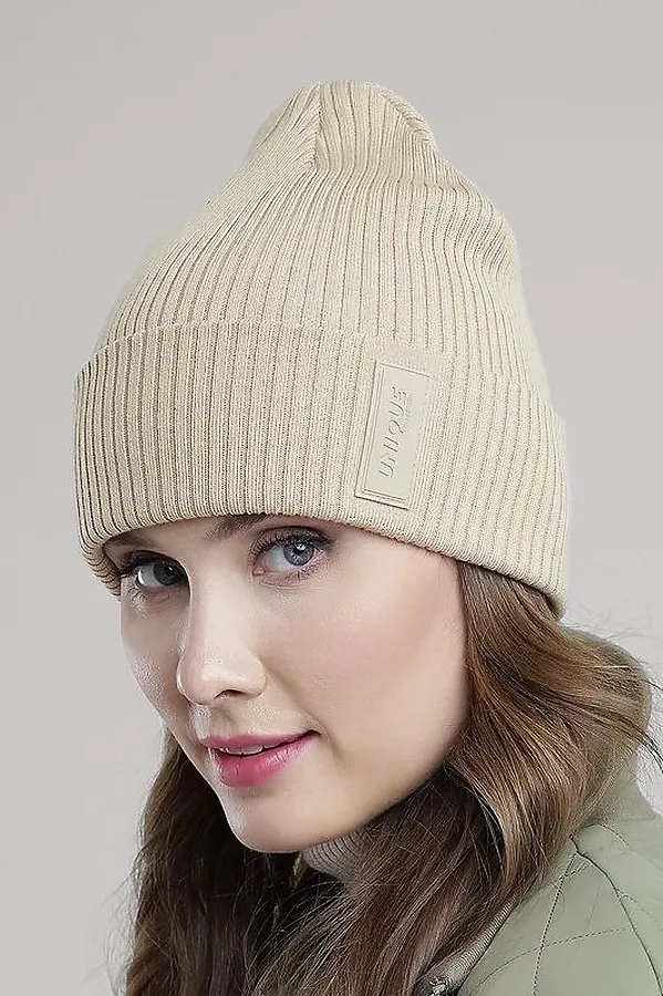 Шапка CLEVER, бежевый - фото 2
