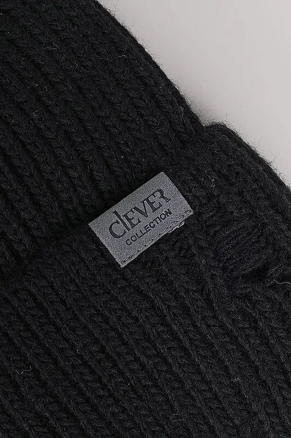 Шапка CLEVER, чёрный - фото 2