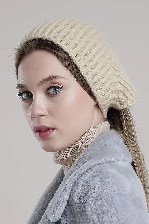 Шапка CLEVER, бежевый - фото 2