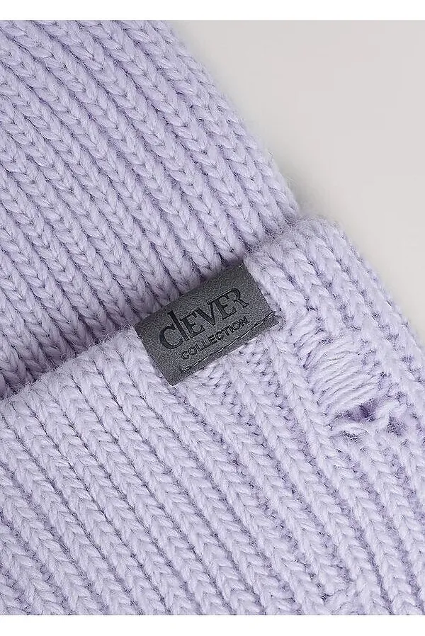 Шапка CLEVER, св.сиреневый - фото 2