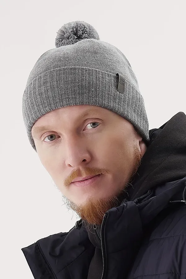 Шапка CLEVER, меланж серый - фото 2