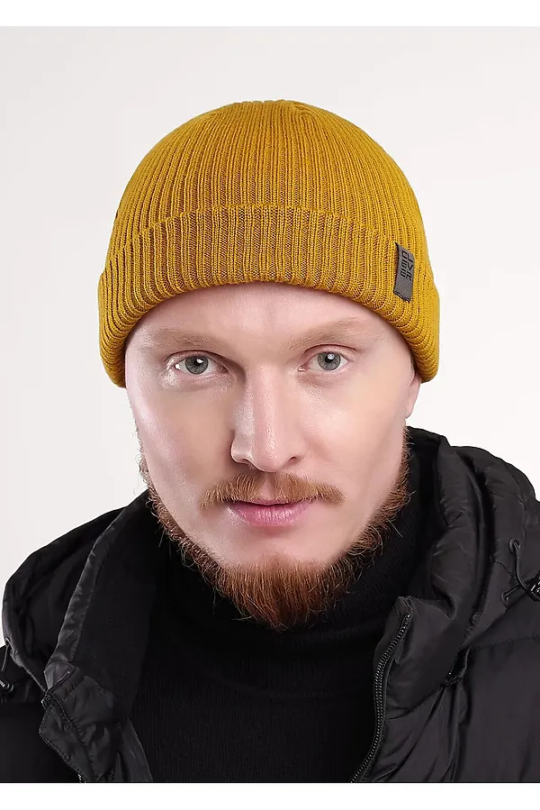 Шапка CLEVER, горчичный - фото 2