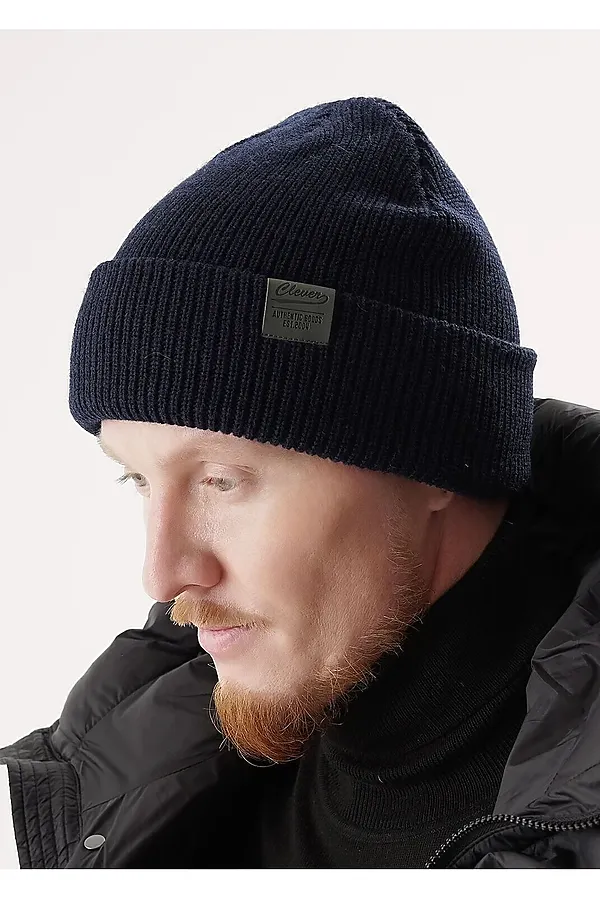 Шапка CLEVER, т.синий - фото 2