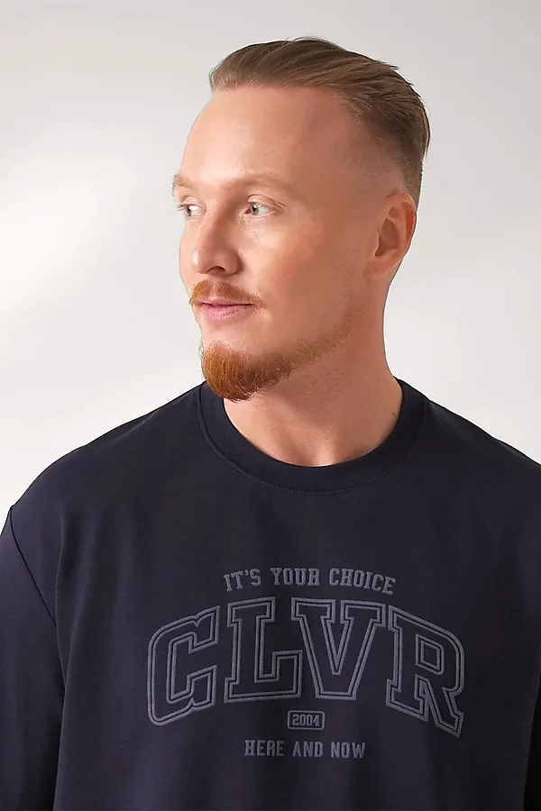 Джемпер CLEVER, т.синий - фото 2