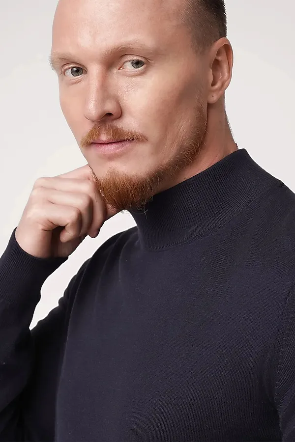Водолазка CLEVER, т.синий - фото 2