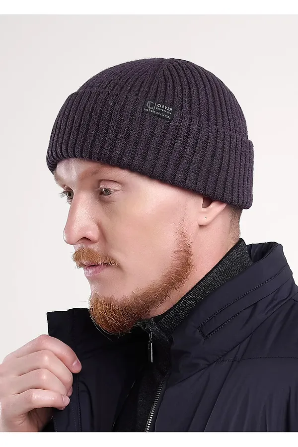 Шапка CLEVER, т.серый - фото 2