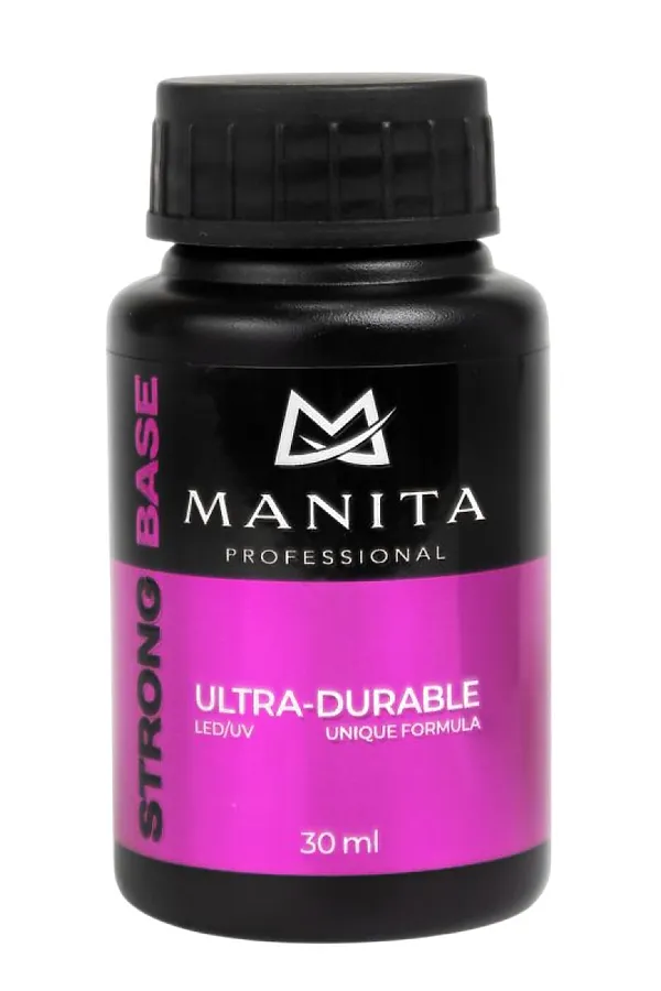 Manita Professional Основа под гель-лак / Strong, 30 мл KRISTALLER, бесцветный - фото 2