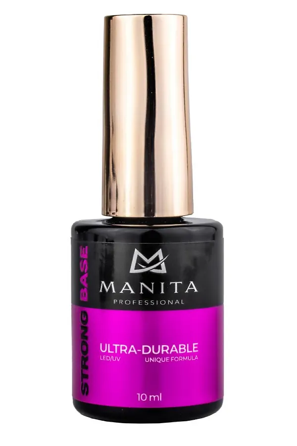 Manita Professional Основа под гель-лак / Strong, 10 мл KRISTALLER, бесцветный - фото 2