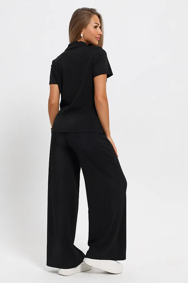 Костюм с брюками 26009К НАТАЛИ, черный - фото 2