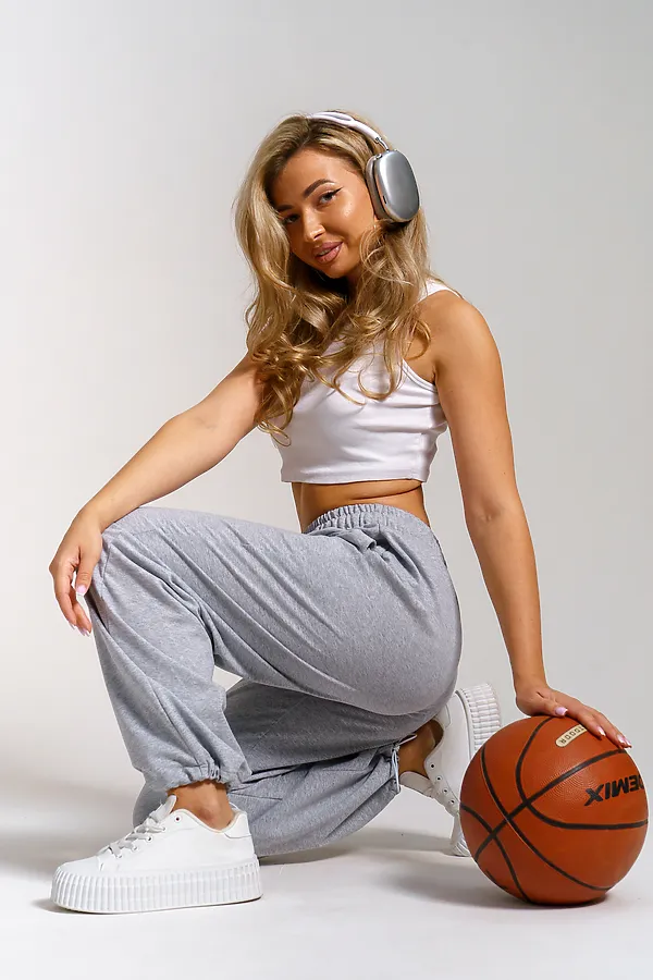 Брюки 36971 НАТАЛИ, меланж - фото 2