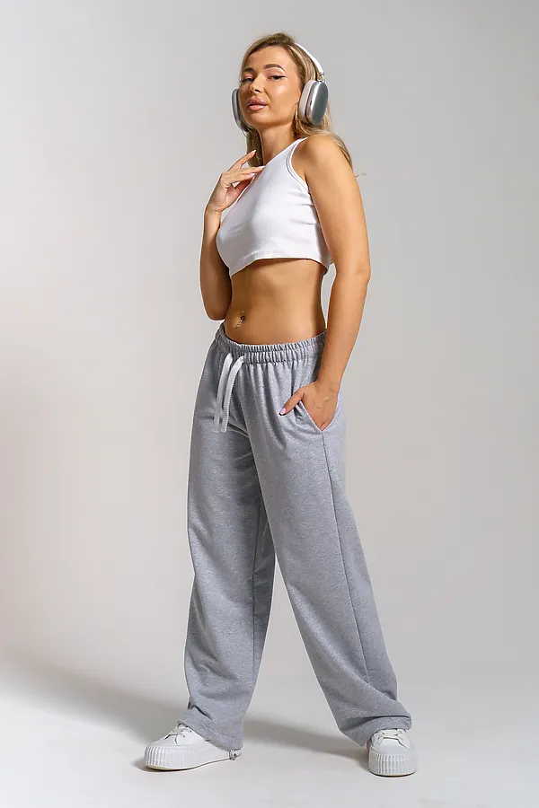 Брюки 36971 НАТАЛИ, меланж - фото 2