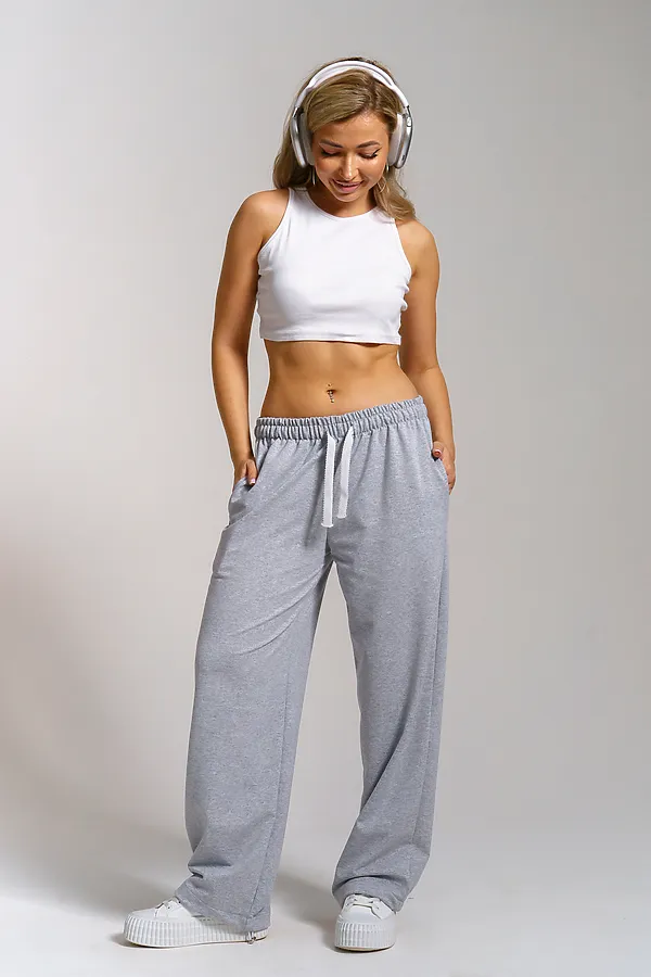 Брюки 36971 НАТАЛИ, меланж - фото 2