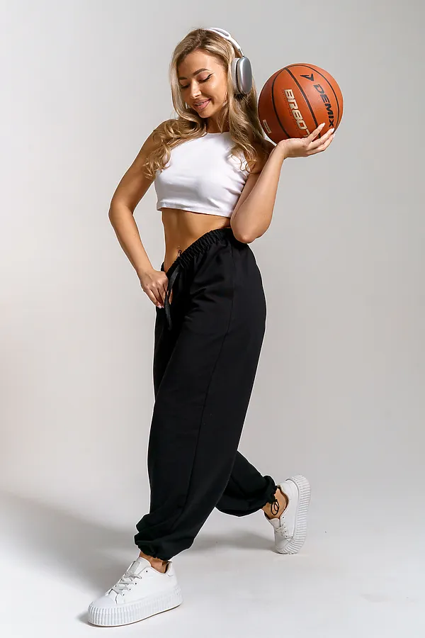 Брюки 36971 НАТАЛИ, черный - фото 2