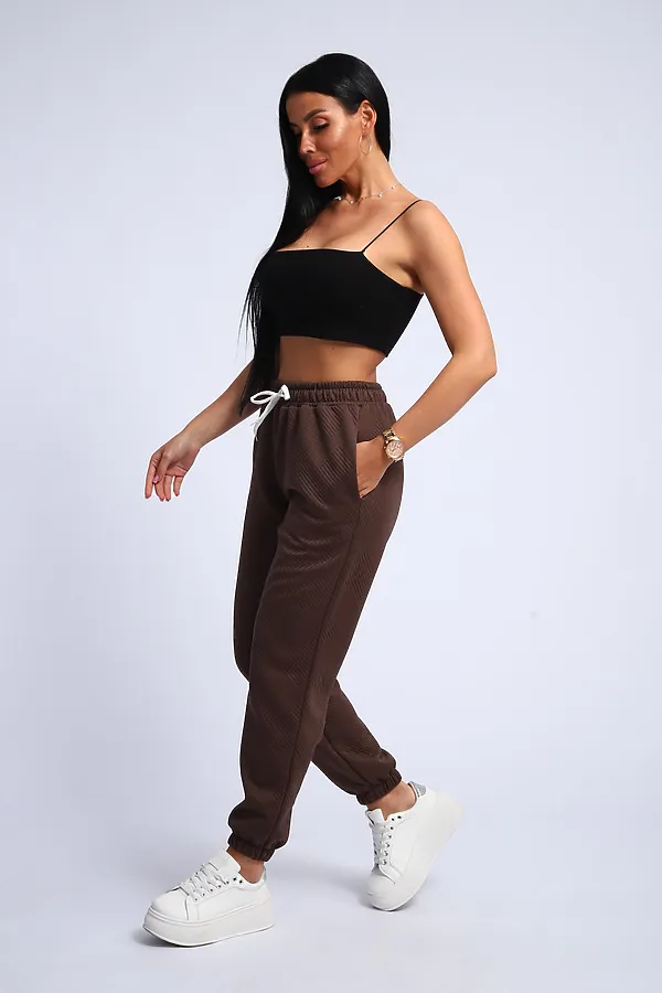 Брюки 31980 НАТАЛИ, коричневый - фото 2