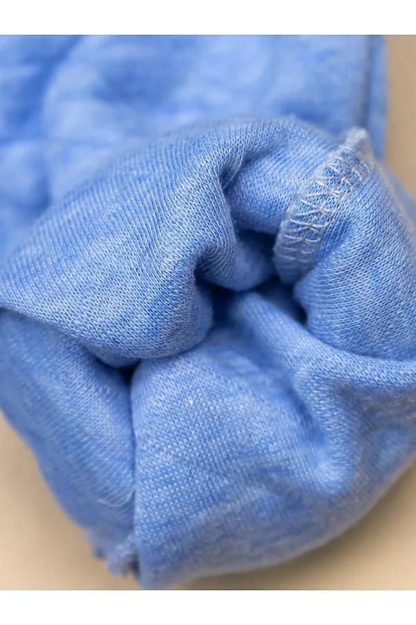 Комплект (Толстовка+Брюки) BABY BOOM, голубой меланж - фото 2